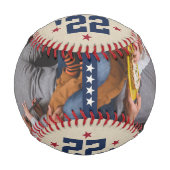 Fördert für Appous | Neues Großvater-Foto Baseball (Vorderseite)