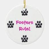 Fördert u. rettet Regel-Verzierung Keramik Ornament (Vorne)