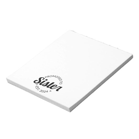 Fördert, um Est zu registrieren. 2024 I Notizblock (Rotiert)