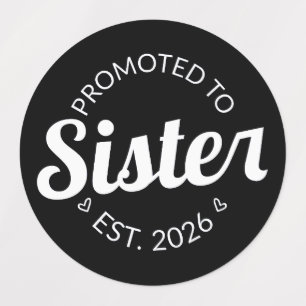 Fördert, um Est zu registrieren. 2026 Etiketten