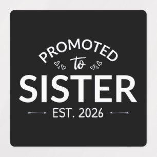 Fördert, um Est zu registrieren. 2026 Etiketten