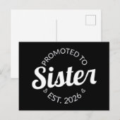 Fördert, um Est zu registrieren. 2026 Postkarte (Vorne/Hinten)