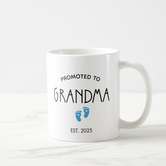 FÖRDERT ZU GRANDMA CUSTOM EINGESETZT KAFFEETASSE (Rechts)