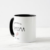 FÖRDERT ZU GRANDMA CUSTOM EINGESETZT TASSE (Vorderseite Links)