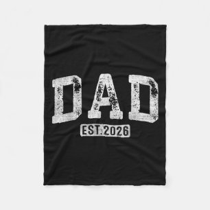 Fördert zum Vater Est 2026 Daddy zu Geschenken ers Fleecedecke