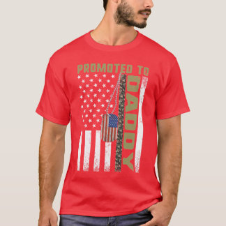 Förderung an Daddy American Flag Camouflage TShirt