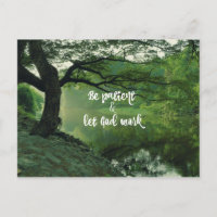 Förderung: Be Patient: Let God Work Quote
