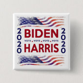 Förderung der Abstimmung Biden Harris 2020 Button (Vorderseite)