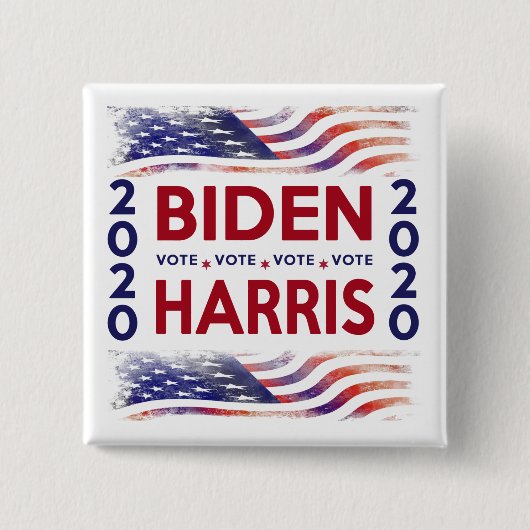 Förderung der Abstimmung Biden Harris 2020 Button (Vorderseite)