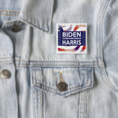 Förderung der Abstimmung Biden Harris 2020 Button (Beispiel)