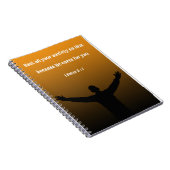 Förderung der Bibel Verse 1 Peter 5 : 7 Notizblock (Rechte Seite)