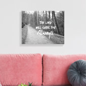 Förderung der Bibelverse Leinwanddruck (Insitu (Wohnzimmer))