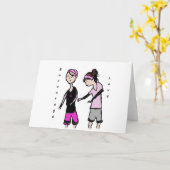 Förderung der Brustkrebsfreundlichkeit Karte (Gelbe Blume)