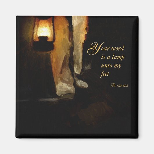 Förderung der christlichen Inspiration Bible Verse Magnet (Vorne)