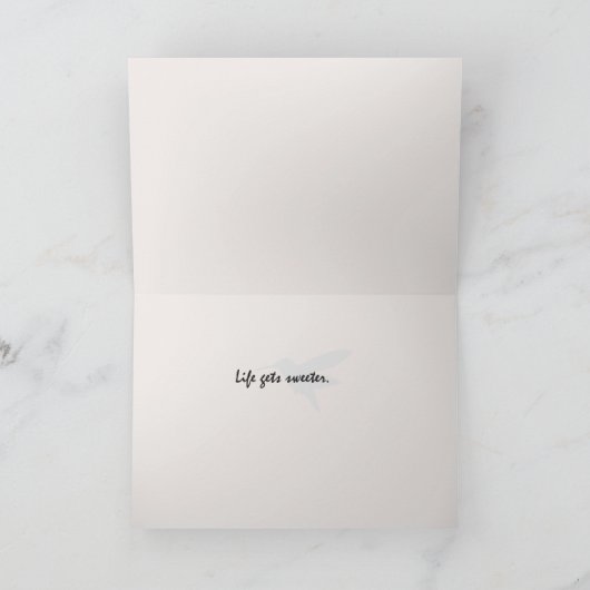 Förderung der Erholung Hummingbird Karte (Innenseite)