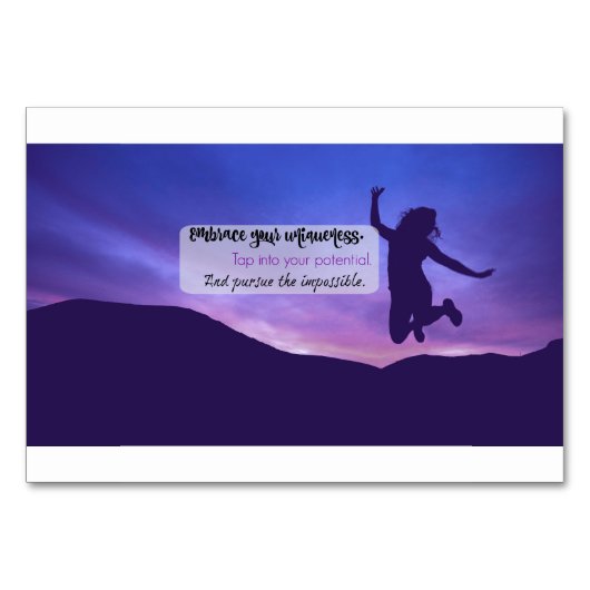 Förderung der Erinnerung von Teen Girls Tischnummer (Vorderseite)