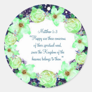 Förderung der Erleuchtung Comfort Hope Runder Aufkleber