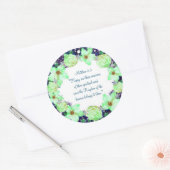 Förderung der Erleuchtung Comfort Hope Runder Aufkleber (Umschlag)