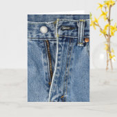 Förderung der Ernährung von Blue Jeans Karte (Gelbe Blume)