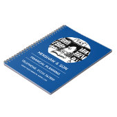 Förderung der Finanzplanung oder der Wirtschaftspr Notizblock (Linke Seite)