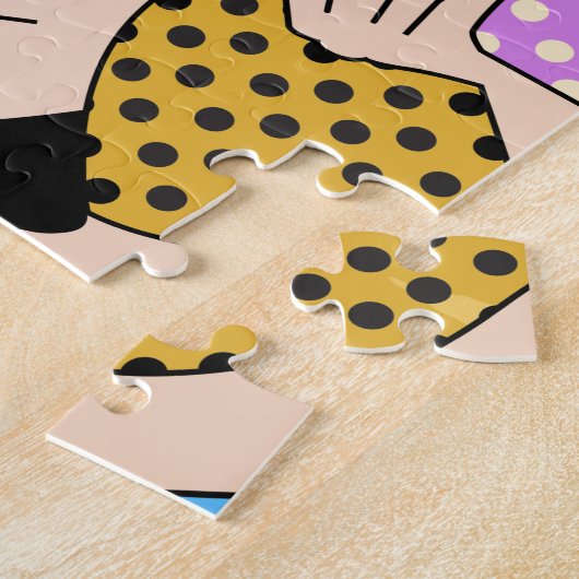 Förderung der Gleichstellung von Frauen und Pop im Puzzle (Seite)