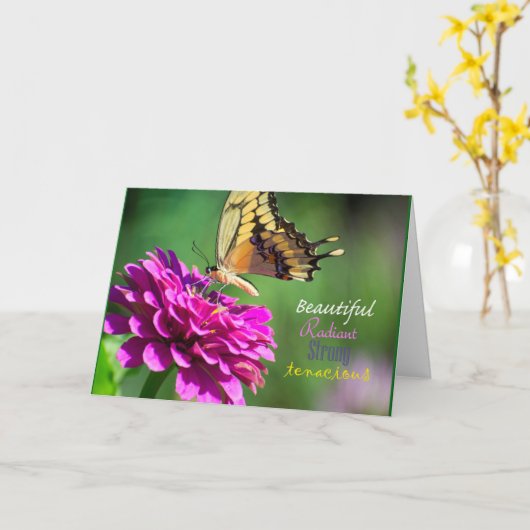 Förderung der Kinderförderung Karte (Gelbe Blume)