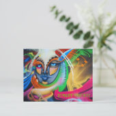 Förderung der Kreativität Postkarte (Stehend Vorderseite)