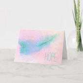 Förderung der Krebsförderung durch Hoffnung Karte (Vorderseite)