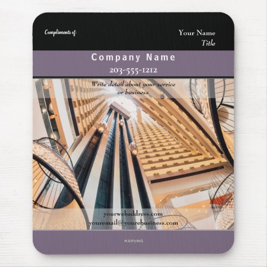 Förderung der Mousepad-Architektur HAMbyWG Mousepad (Vorne)