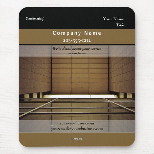 Förderung der Mousepad-Architektur HAMbyWG Mousepad (Vorne)