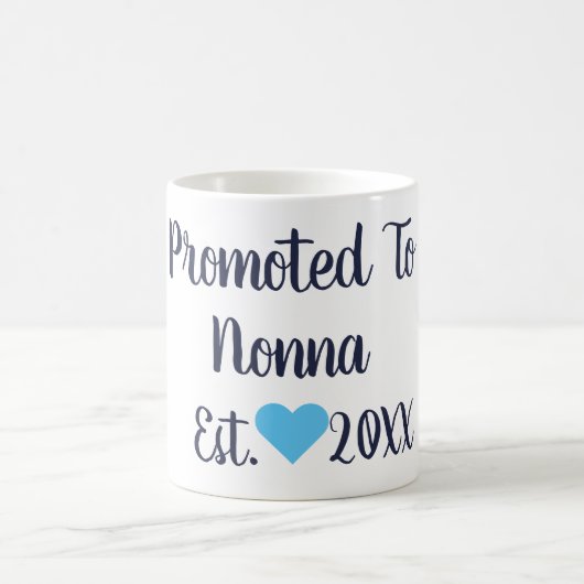 Förderung der Nonna Navy & Bright Blue Tasse (Mittel)