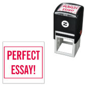 Förderung der "PERFEKTEN ESSAY!" Tutor Rubber Brie Permastempel (Beispiel)