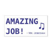 Förderung der "PHANTASTISCHEN Beschäftigung" Brief Permastempel (Design)