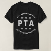 Förderung der PTA Kindererziehung T-Shirt (Design vorne)