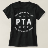 Förderung der PTA Kindererziehung T-Shirt (Design vorne)
