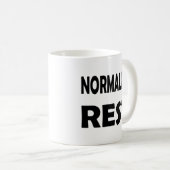 Förderung der Selbstversorgung und Normalisierung Kaffeetasse (VorderseiteRechts)