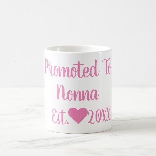 Förderung der Tasse Nonna Pink (Mittel)