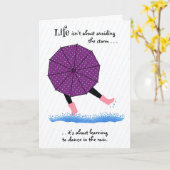 Förderung der Unterstützung der Wellness Gruß Karte (Gelbe Blume)