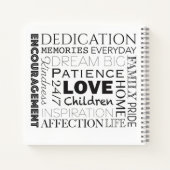 Förderung der Word-Sammlung Notizblock (Rückseite)