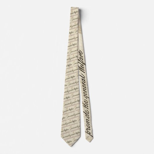 Förderung des allgemeinen Wohls Krawatte (Vorderseite)