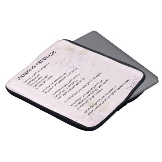 Förderung des Arbeitsprozesses Laptopschutzhülle (Vorne Oben)