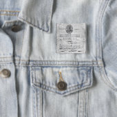 Forderung des Ausschusses der Öffentlichkeit Button (Beispiel)