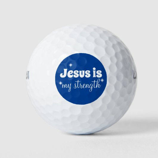 Förderung des Christlichen Sprichworts Golfball (Vorderseite)