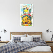 Förderung des Festivals in Portola Leinwanddruck (Insitu (Schlafzimmer))