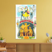 Förderung des Festivals in Portola Leinwanddruck (Insitu (Wohnzimmer))