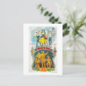 Förderung des Festivals in Portola Postkarte (Stehend Vorderseite)