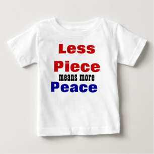 Förderung des Friedensmottos für junge T - Shirt