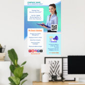 Förderung des Geschäfts mit Ihrem digitalen Market Poster (Heimbüro)