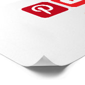 Förderung des Geschäfts mit Ihrem digitalen Market Poster (Ecke)