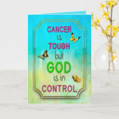 Förderung des Krebspatienten, Gottes in der Kontro Karte (Gelbe Blume)